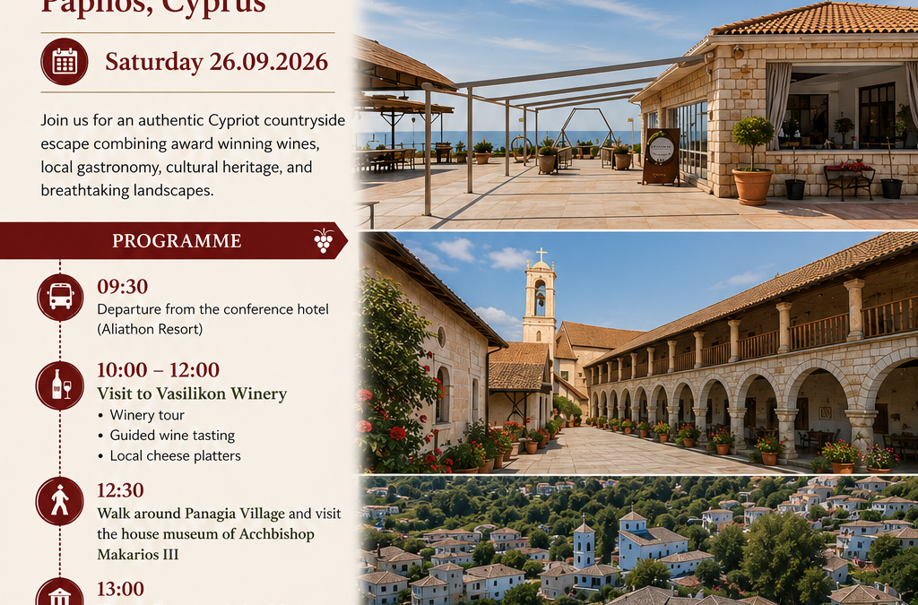 EuroMed Academy Conference Wine and Gastronomy Tour